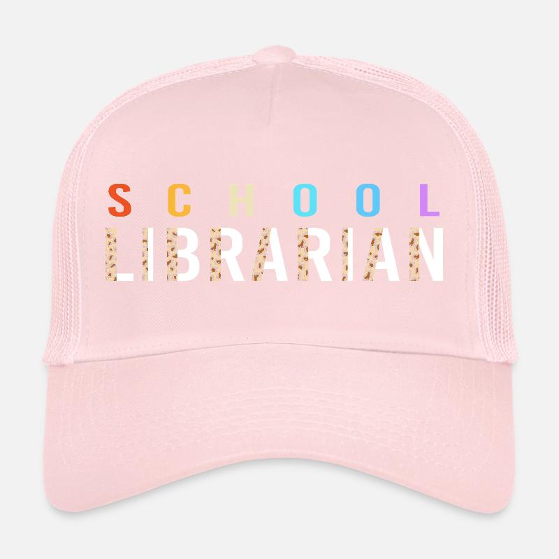 Bookworm Library Reading Trucker Cap