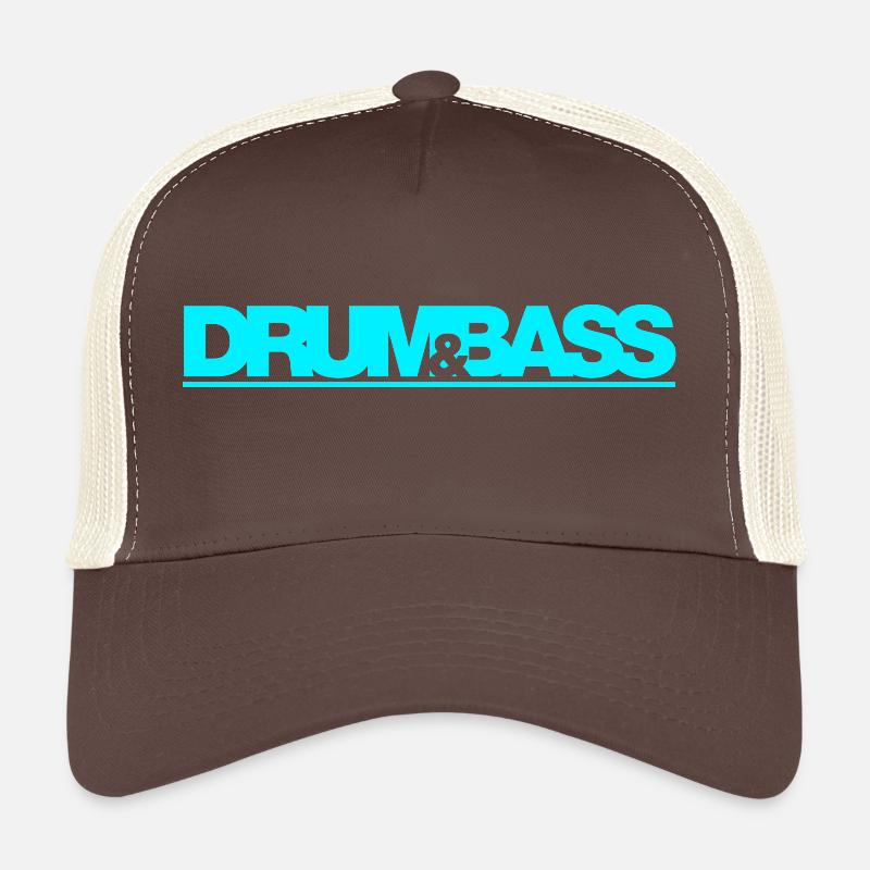 Drum & Bass - Trucker Cap - brown/beige