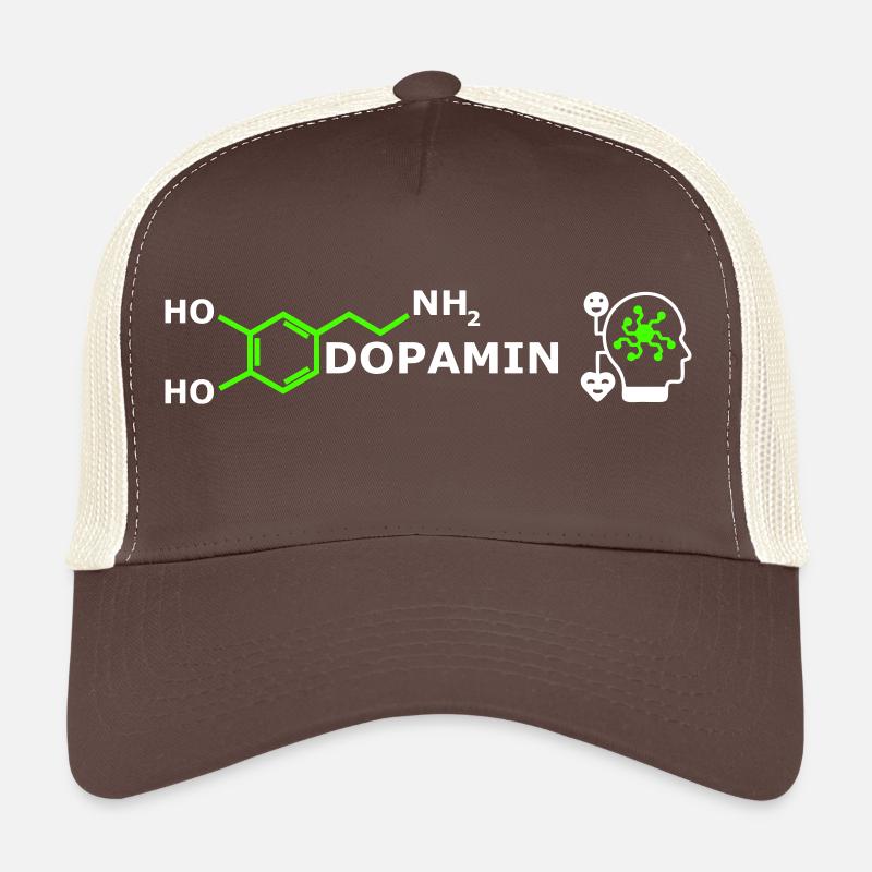 DOPAMINE - Trucker Cap - brown/beige