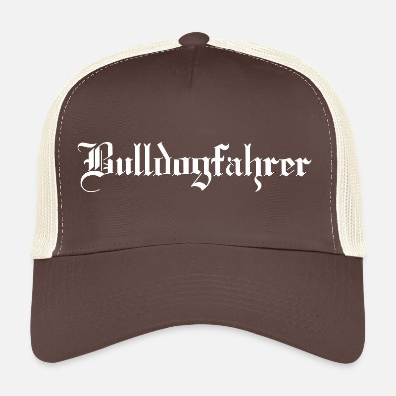 Bulldogfahrer - Trucker Cap - Braun/Beige