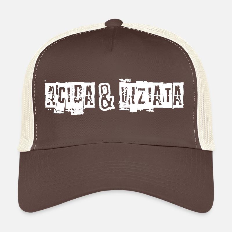 Acidic & Stale - Trucker Cap - brown/beige