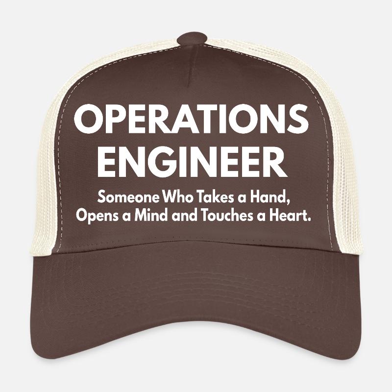 Operations Engineer Trucker Cap