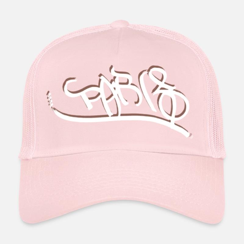 Design parisien de style graffiti Casquette trucker 