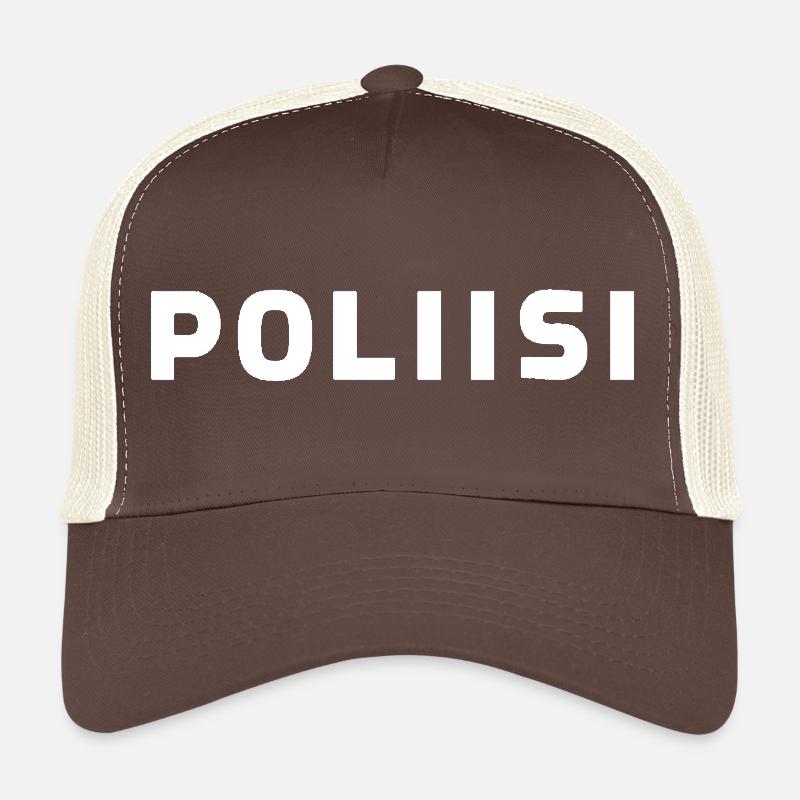 police Casquette trucker 