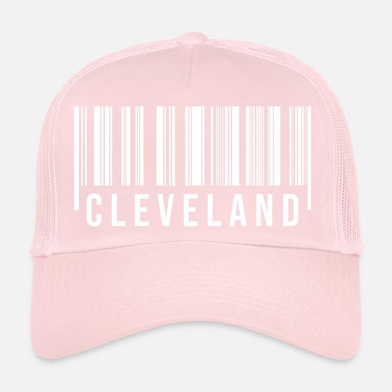 Code-barres de Cleveland Casquette trucker 