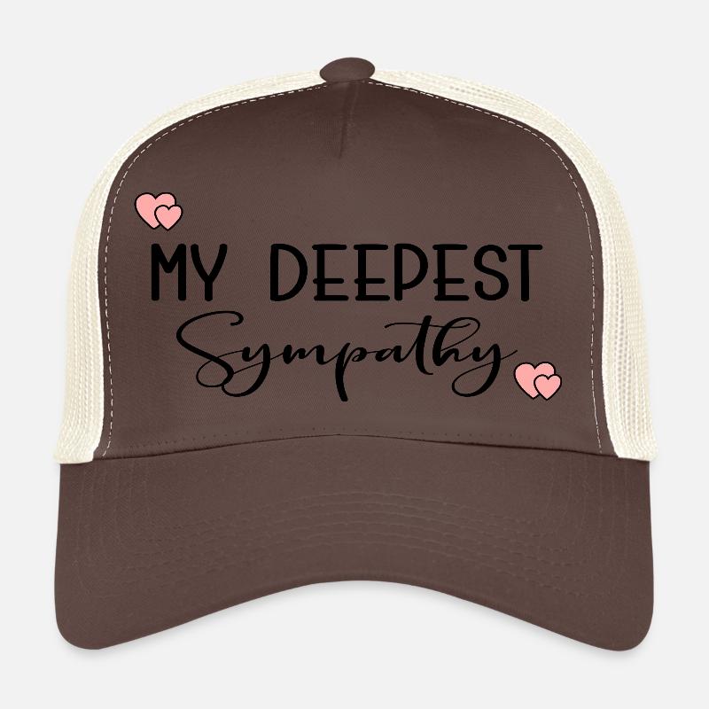MEIN TIEFSTES BEILEID Trucker Cap