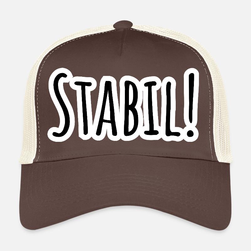 Sturdy design! Stay stable! Trucker Cap