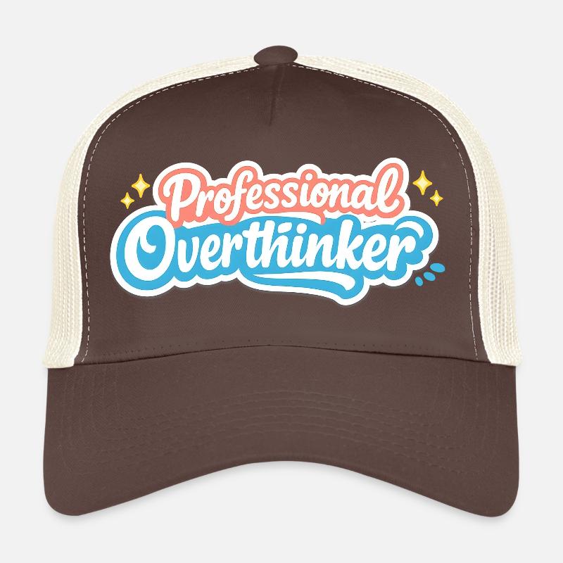 PROFESSIONAL OVERTHINKER VINTAGE Trucker Cap