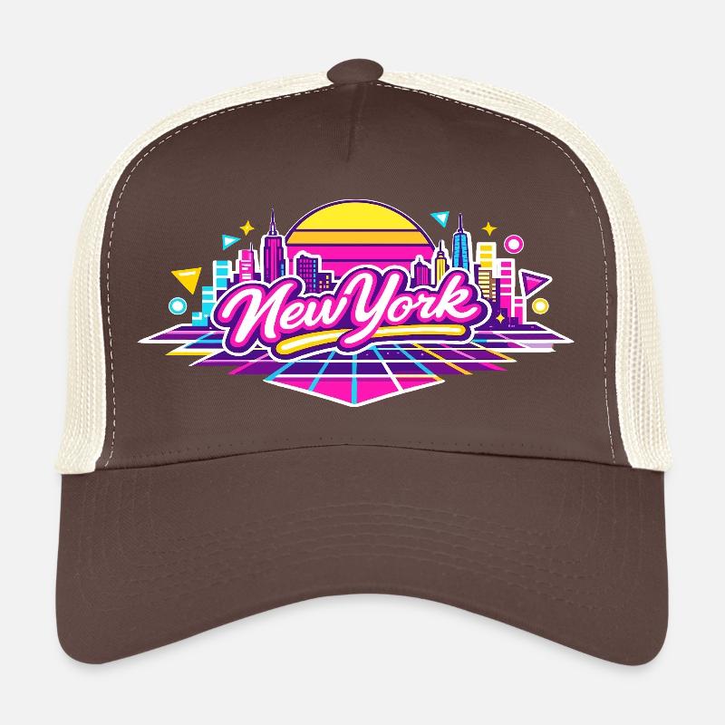 New York Casquette trucker 