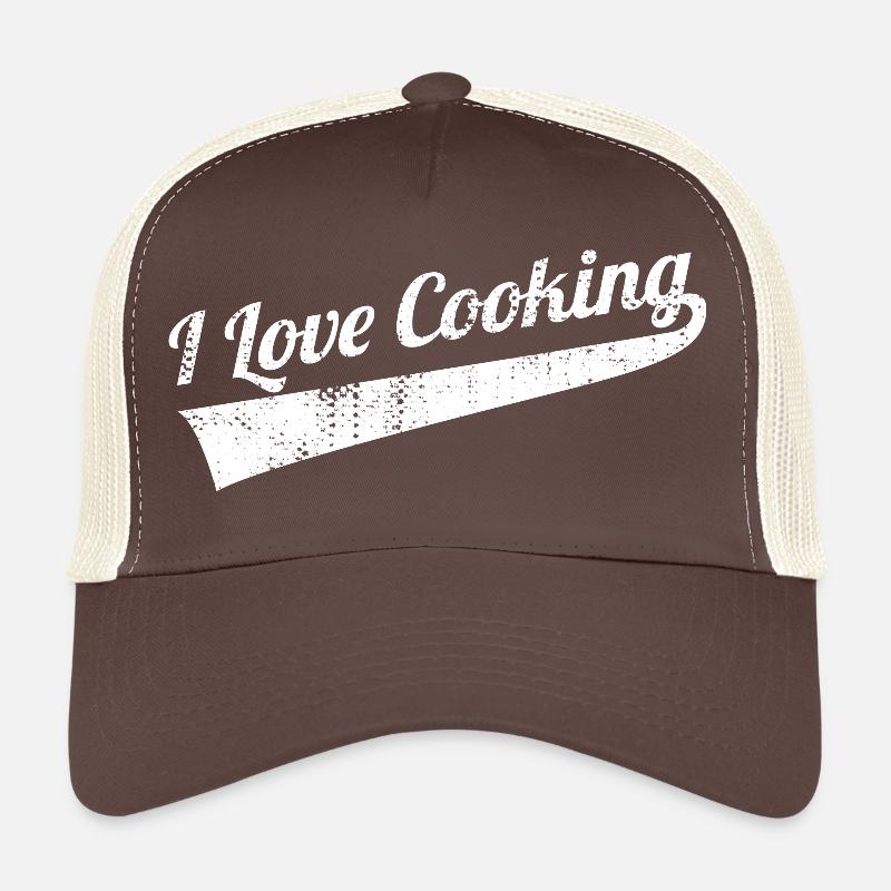 Ich liebe es zu kochen Trucker Cap