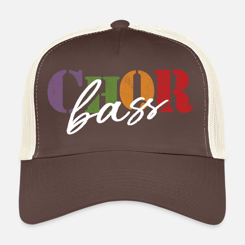 Basse de chœur Casquette trucker 