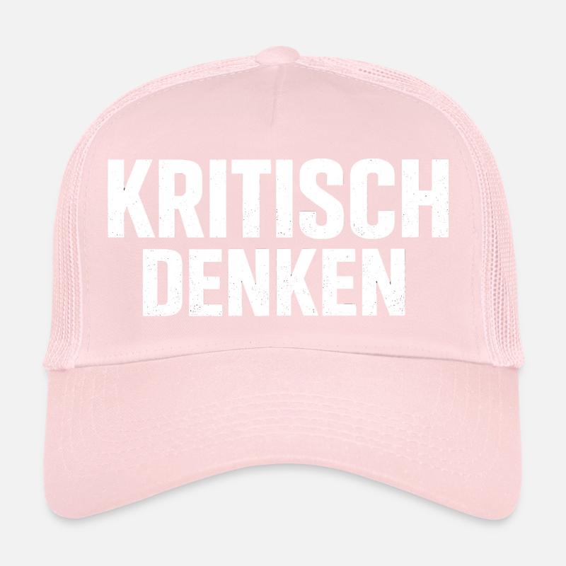 Pensée critique – expression claire Casquette trucker 