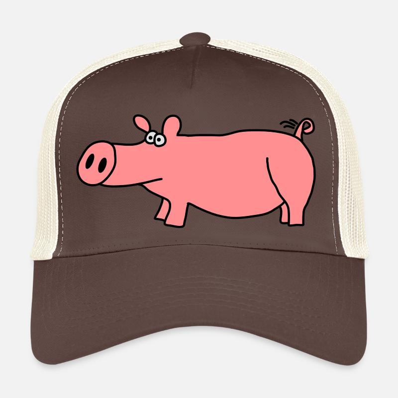 Cochon Casquette trucker 