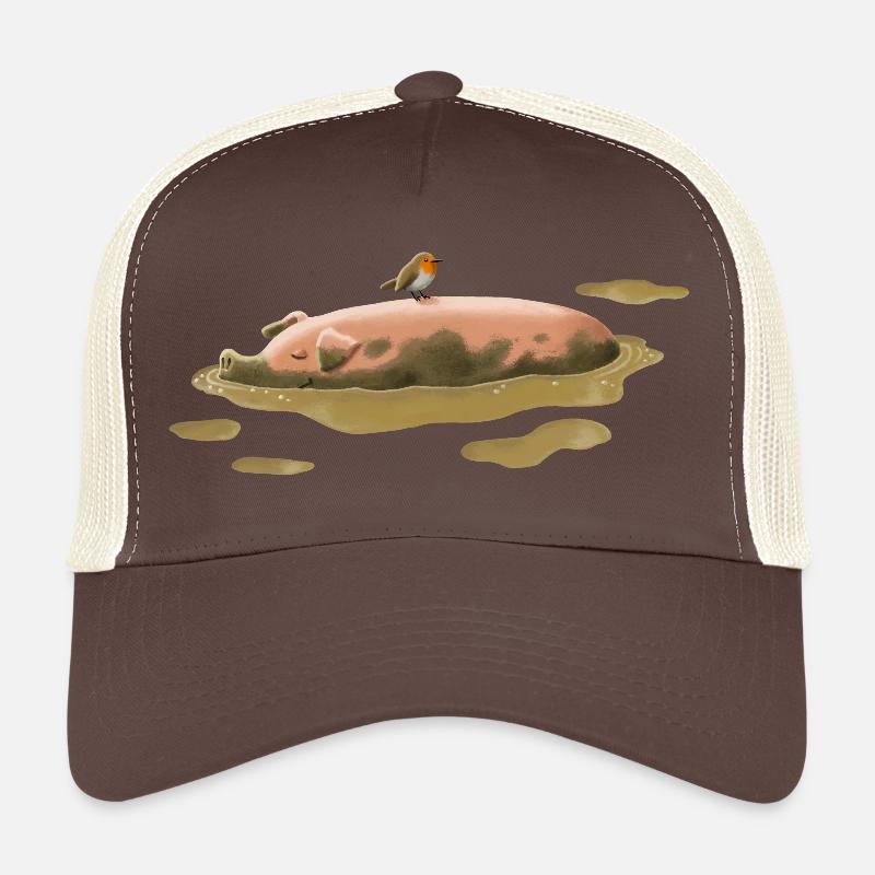 Schwein im Dreck Trucker Cap