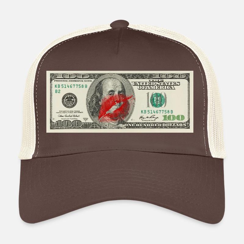 Bisou - Trucker Cap - Braun/Beige