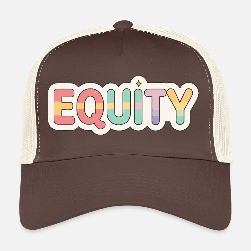 Regenbogenpastell-Fairness Trucker Cap