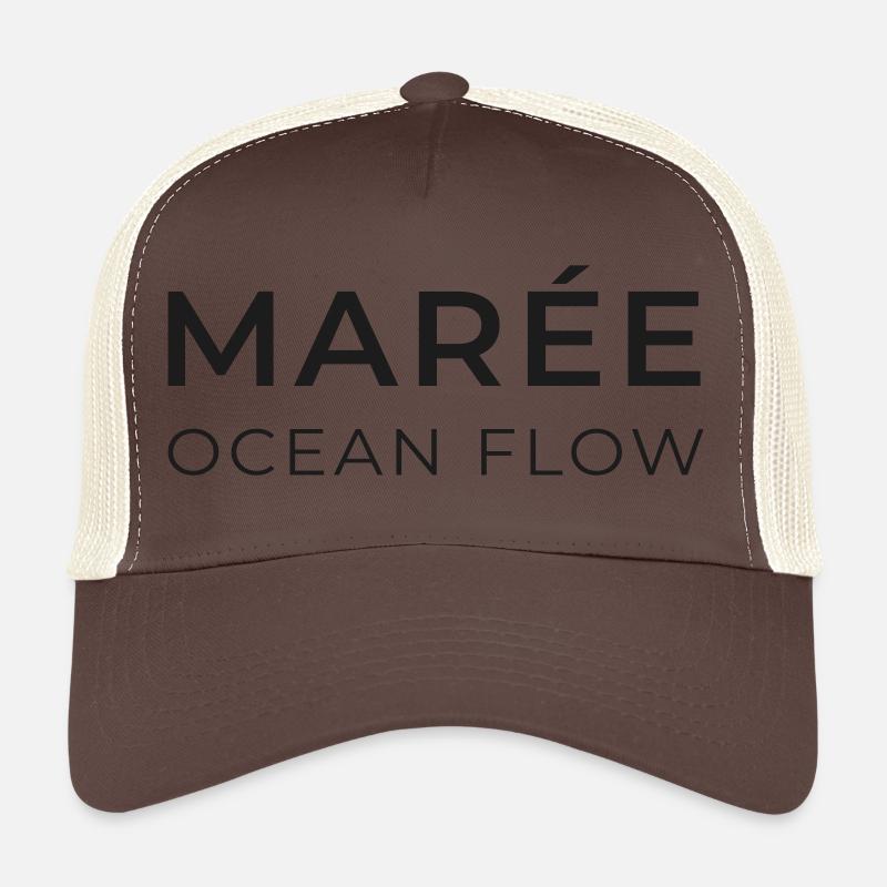 Tide Ocean Flow Wave Art Trucker Cap