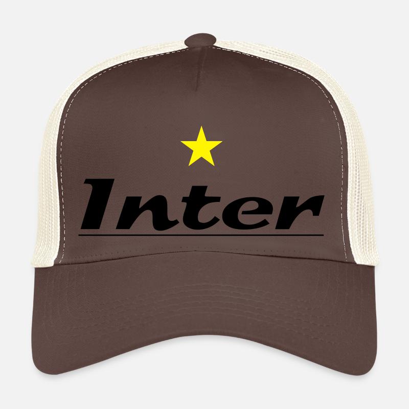 inter_02 - Trucker Cap - brown/beige