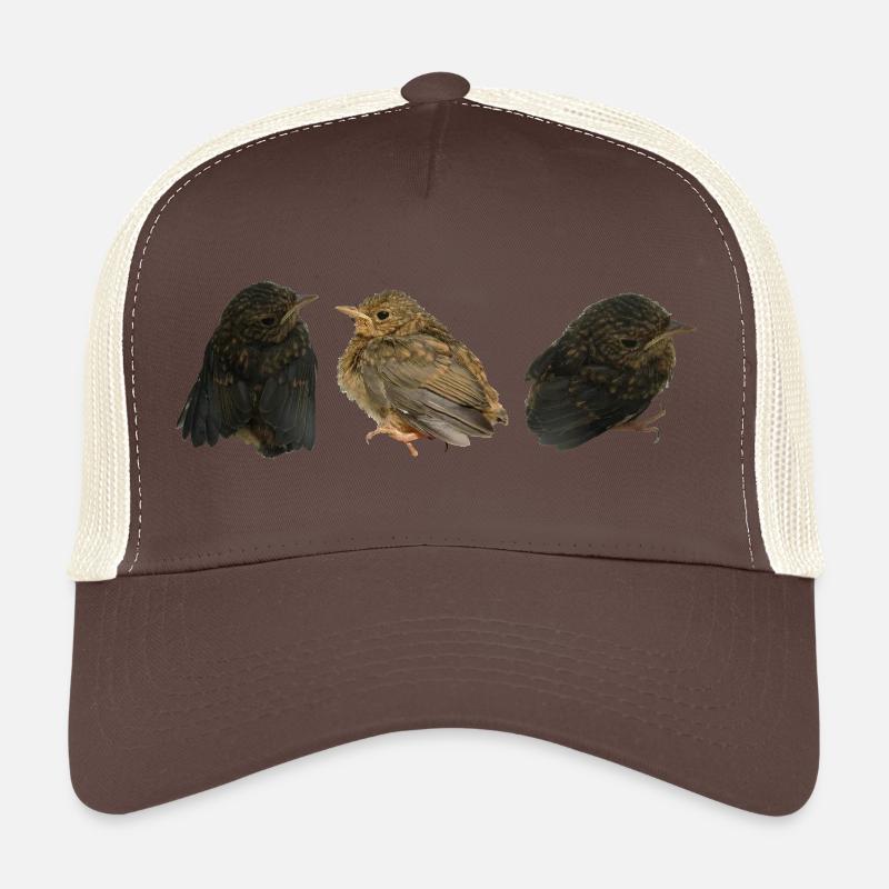 Rotkehlchen Ästlinge Trucker Cap