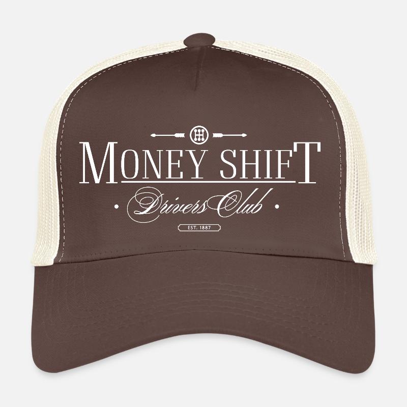 Geld-Verschiebung - Trucker Cap - Braun/Beige