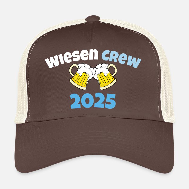 Wiesen Crew 2025 Bierglas Design Bayern Trucker Cap