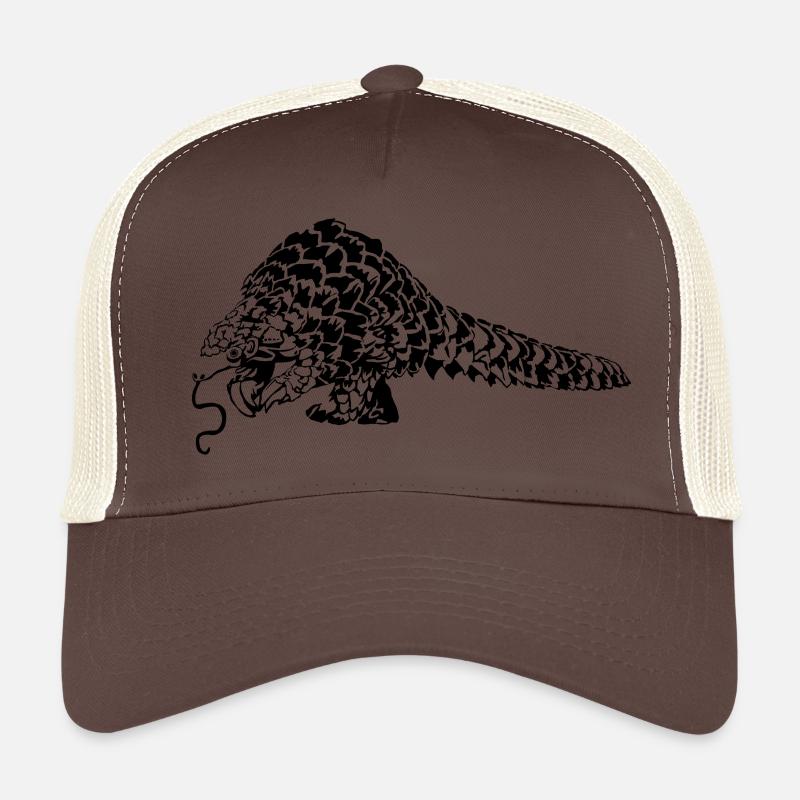 Pangolin Schuppentier Trucker Cap