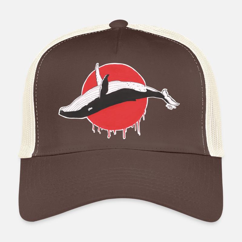 arrêter le massacre de baleines Casquette trucker 