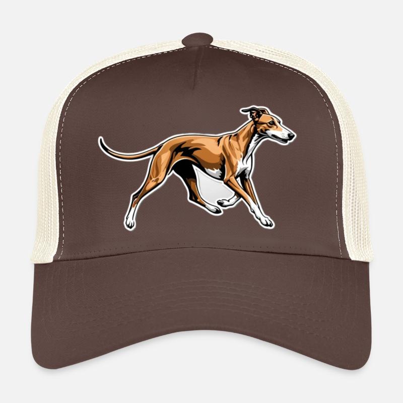 Whippet - Trucker Cap - brown/beige