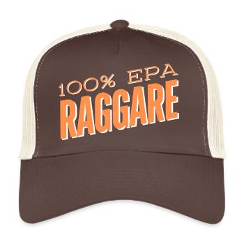 100 % EPA Ragger - Casquette trucker  - marron/beige - Devant