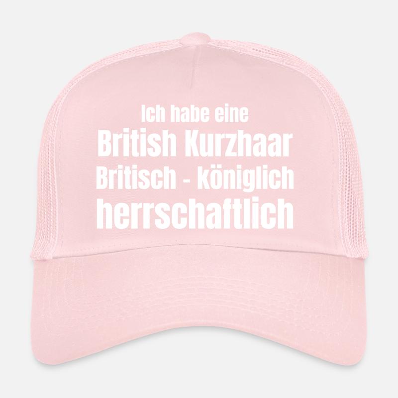 Britische Katze Trucker Cap