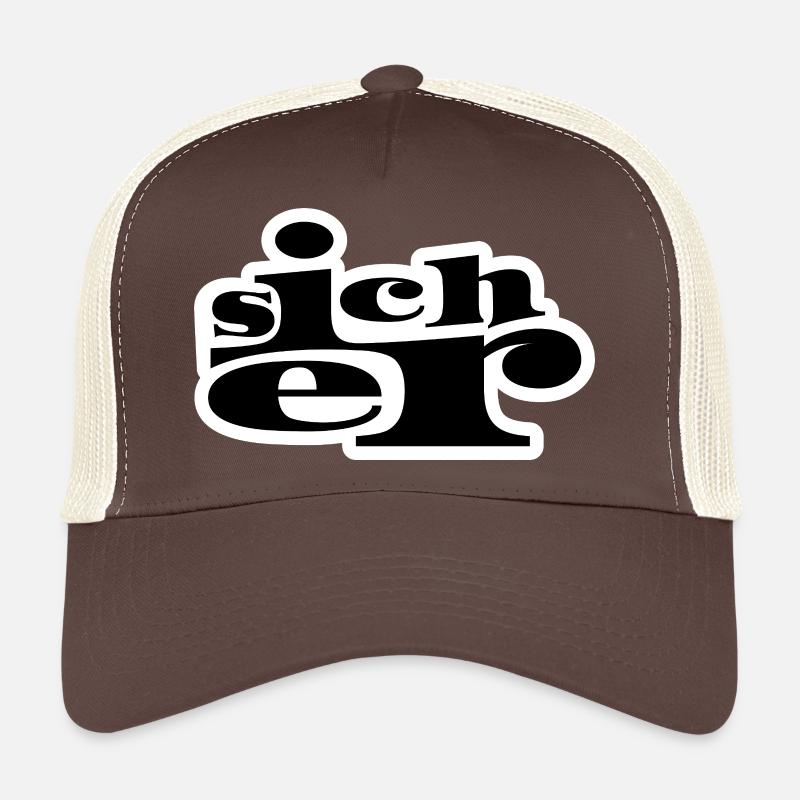 Sicher - Trucker Cap - Braun/Beige