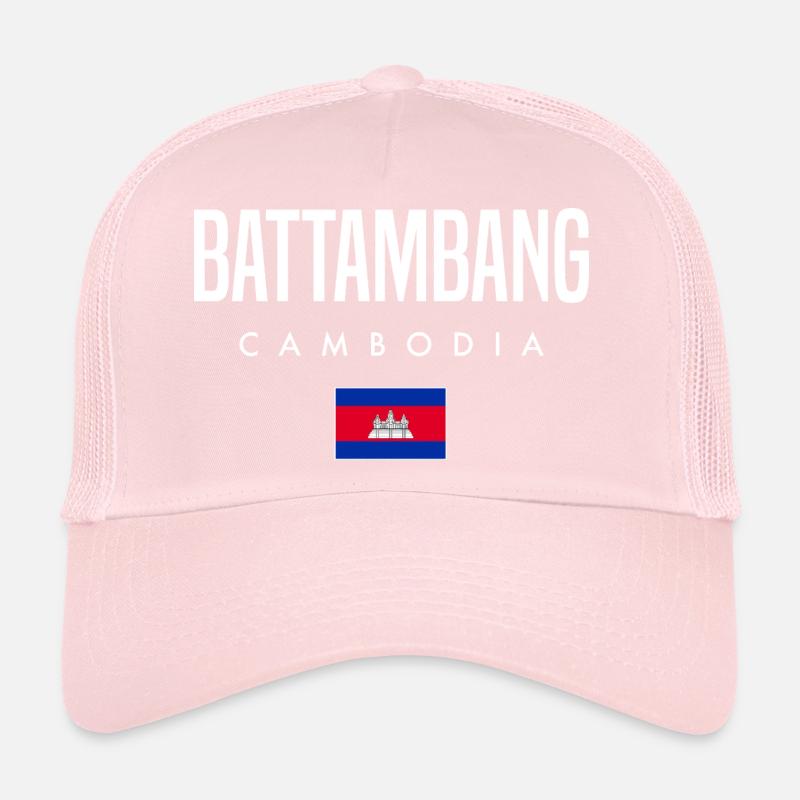 Battambang Cambodia Khmer Trucker Cap