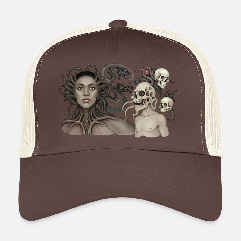 THE DAMNED #8 - dark hell Casquette trucker 