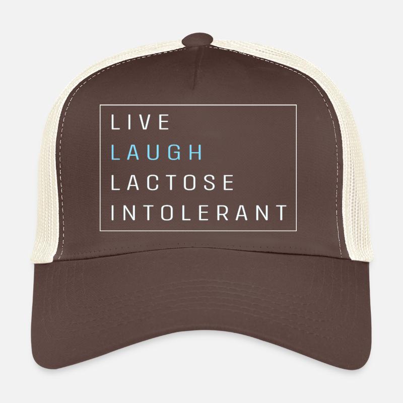 Lactose Intolerance Flatulence Milk Allergy Trucker Cap