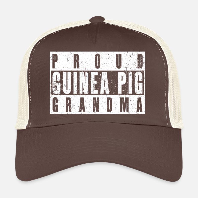 Fière grand-mère cochon d’Inde Casquette trucker 