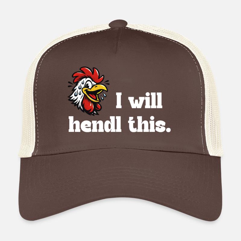 Angry chick – I will end this. Trucker Cap