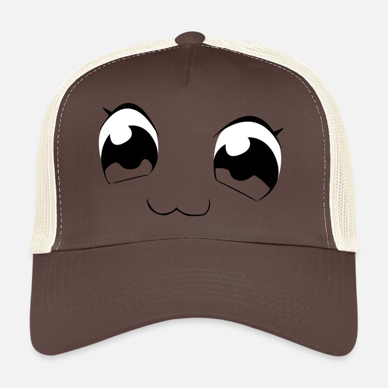 yeux Casquette trucker 