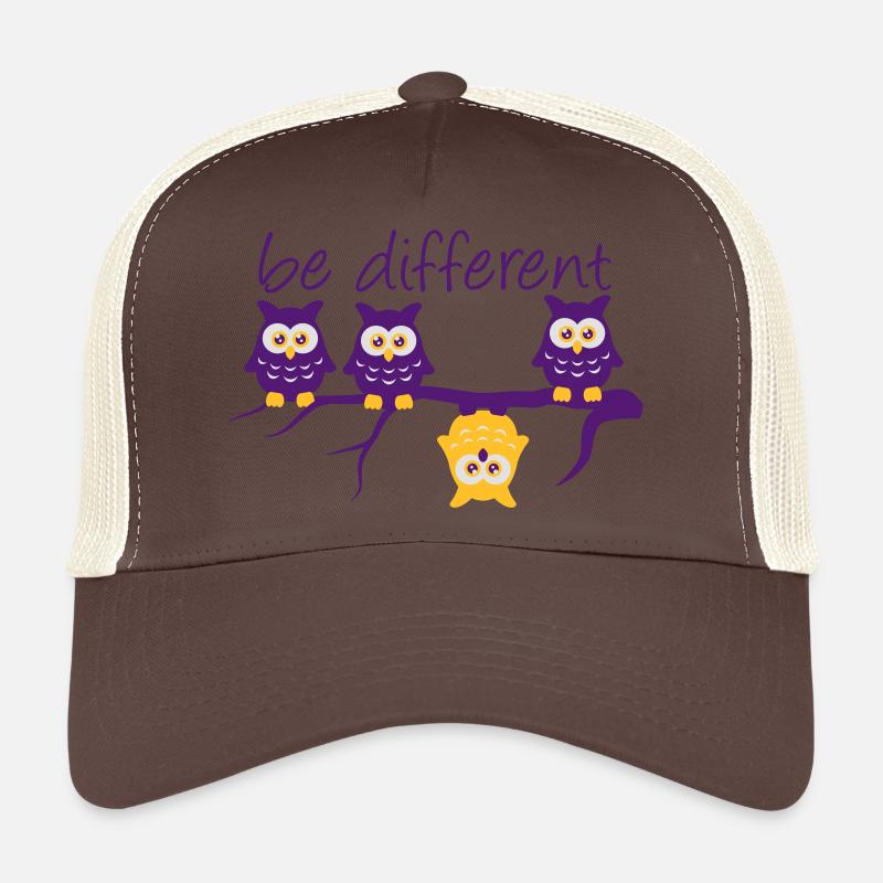 Abdulazeez be different 4 owls differ Trucker Cap