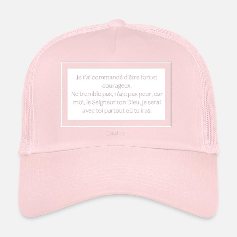 Josué 1.9 Casquette trucker 