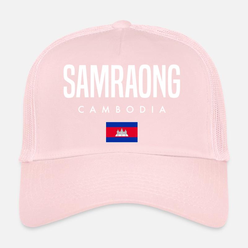 Samraong Cambodia Khmer Trucker Cap