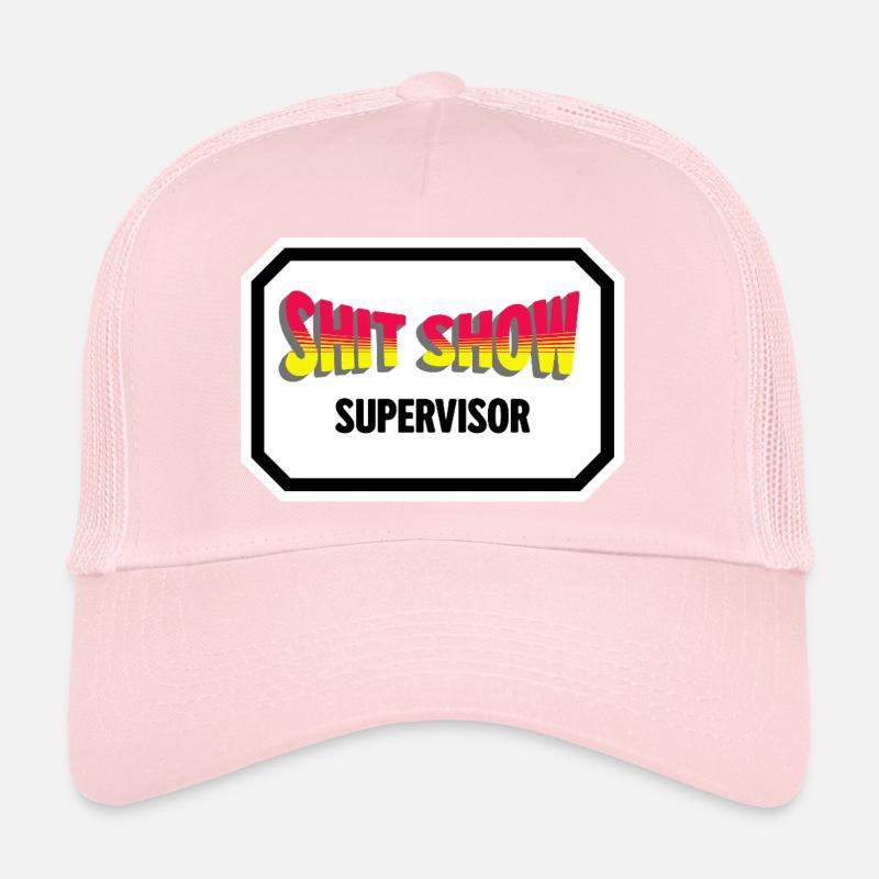 Superviseur de spectacle de merde Casquette trucker 