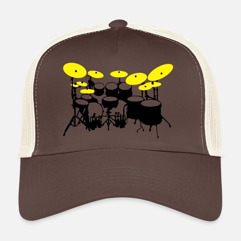 große Trommel-Kit Trucker Cap
