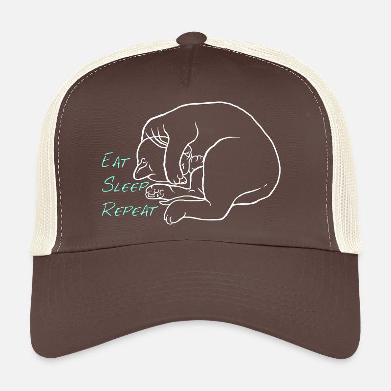 Eat Sleep Repeat Trucker Cap