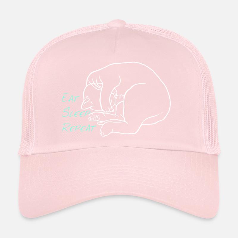 Manger dormir répéter Casquette trucker 