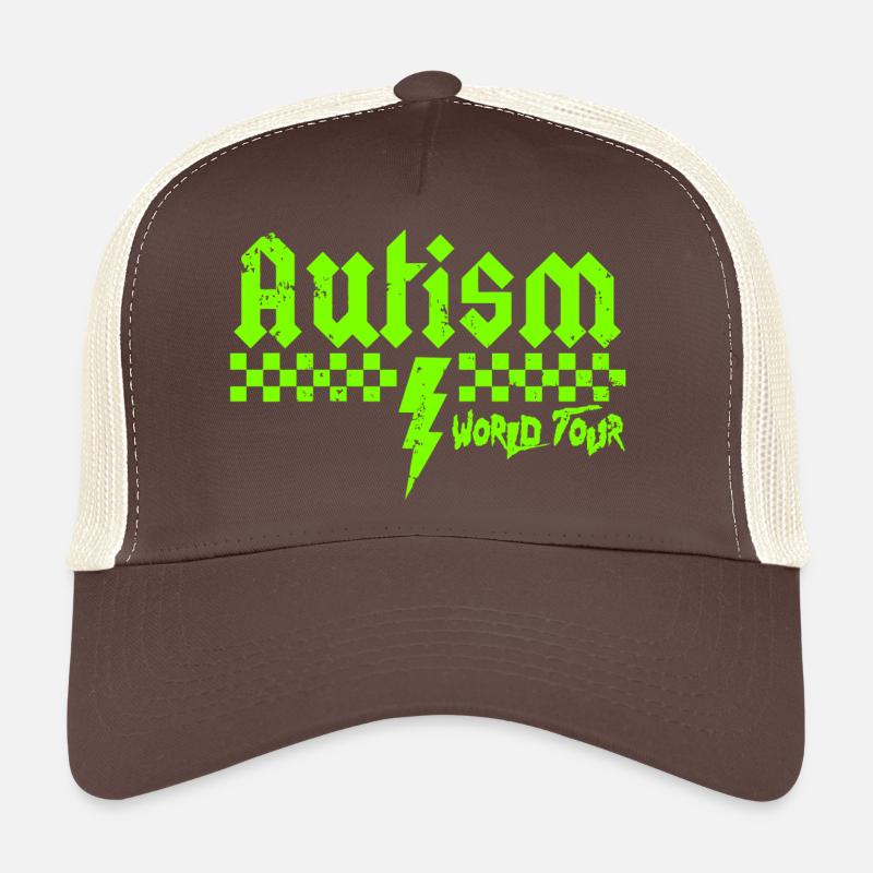 Sensibilisation à l’autisme différent différent mieux Casquette trucker 