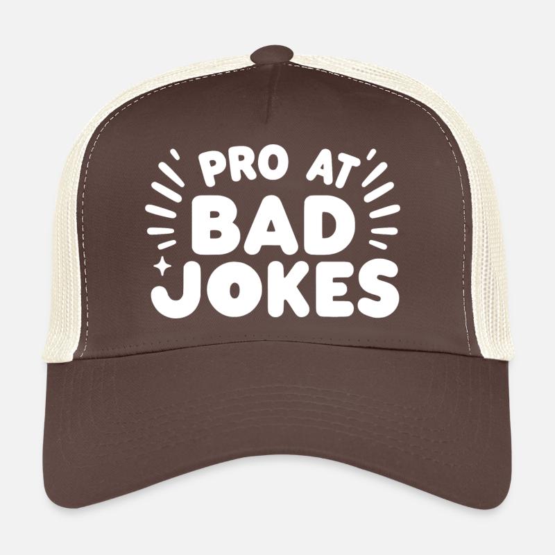 Profi bei schlechten Witzen Trucker Cap