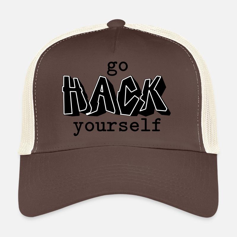 Hacken Sie sich selbst Trucker Cap