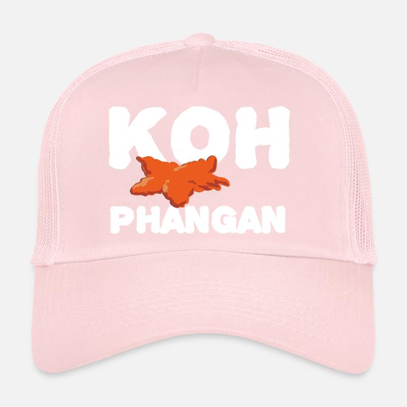 Koh Phangan Text Trucker Cap