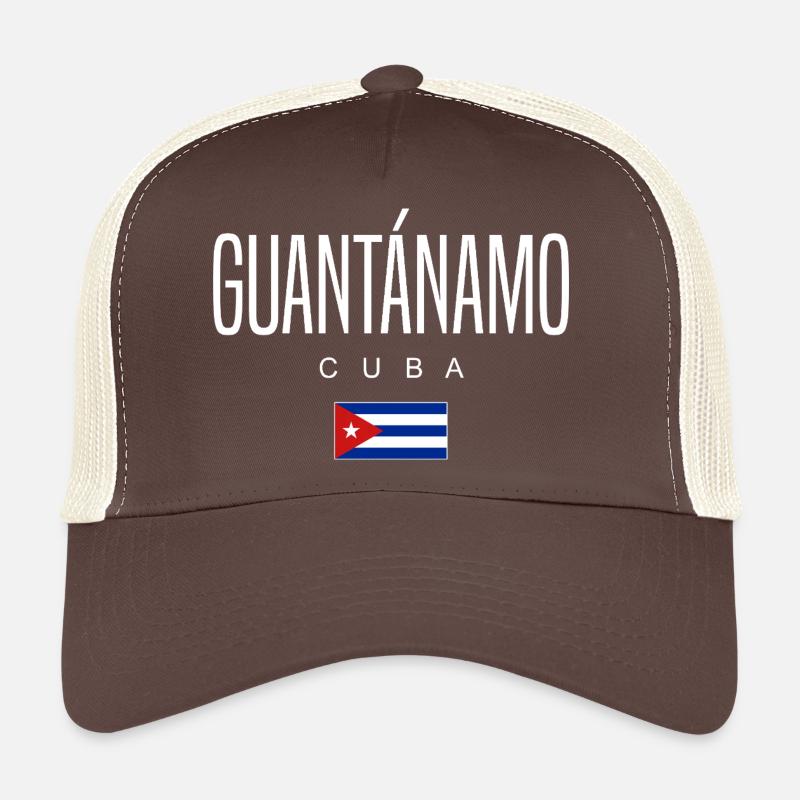 Guantánamo Cuba Cubains Casquette trucker 