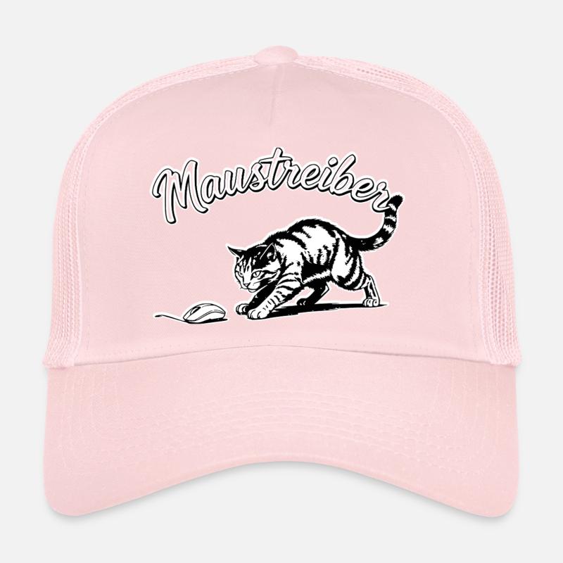 Jeu de mots du pilote de souris pour les nerds et les geeks Casquette trucker 